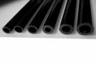 Carbon Tube 9.5mm x 7.5mm x 1000mm (.374"  x .295" x 39")