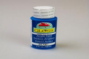 Apple Barrel Gloss Real Blue Acrylic Paint (2 oz bottle)