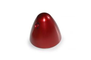 Spinner Prop Nut,1/4-28,Red