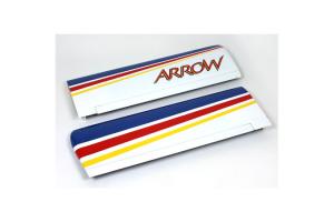 Wing Set w/Alum Tube: Arrow RTF