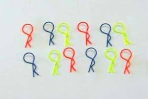 Large colored body pin 4pcs(Colors may vary and will be picked at random) 