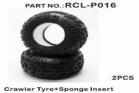 Crawler Tires+Sponge Inserted 