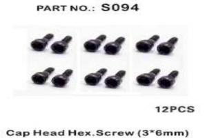 Cap head Hex Screw 3*6mm 