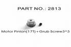 17T Pinion Gear and 3*3 Grub Screw (2813)