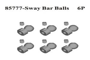 Sway Bar Balls 6Pcs (85777)