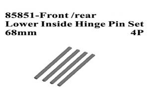 Front/Rear Lower inside Hinge Pin Set 68mm (85851)