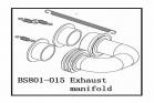 Exhaust manifold (BS801-015)