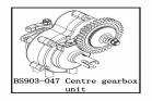 Centre Gearbox Unit (BS903-047)