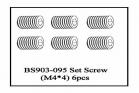 Set Screw(M4*4)   6 PCS (BS903-095)