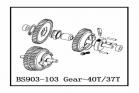 Gear-40T/37T (BS903-103)