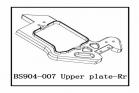 Upper plate-Rr (BS904-007)