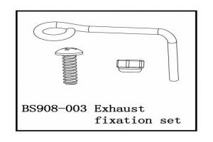 Exhaust fixation set for BS908T & BS904T (BS908-003)