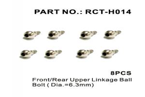 Front/Rear  Upper linkage Ball Bolt ( Dia.=6.3mm) (RCT-H014)