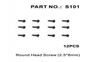 Round Head Screw 2.5*6mm (S101)