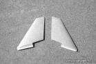 HC-Hobby Side Nose Fin Set Silver