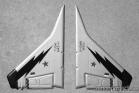 HC-Hobby Vertical Stabilizers Camo Grey