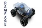 Rampage MT PRO V3 1/5 Scale Gas Monster Truck, Clear