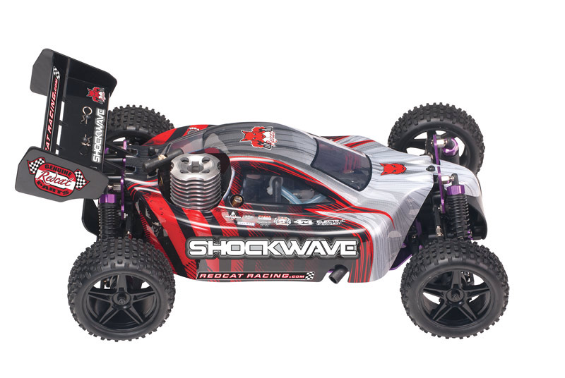 redcat racing shockwave nitro radio control buggy